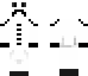 snow creepy man