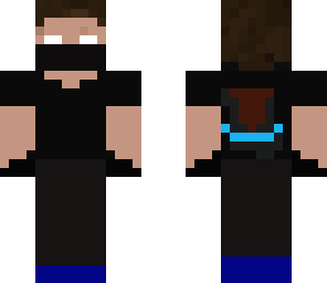 herobrine ninja preto