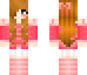 edited cute pink girl