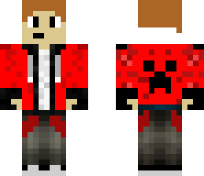 red creeper hoodie
