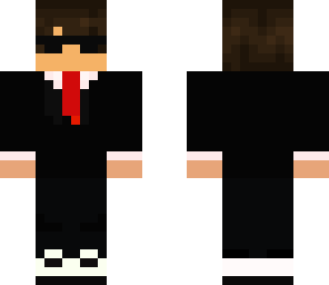 secret agent  with glasses