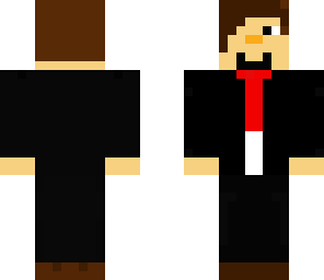 emo con traje