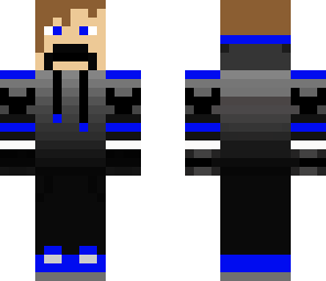 blue man