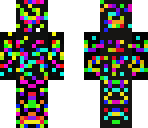 randon neon rainbow dude