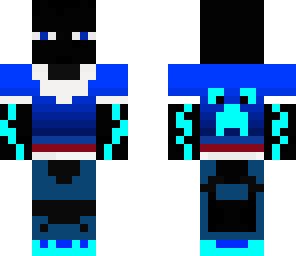 enderman with shirt and headphomes