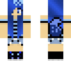 blue wolf girl