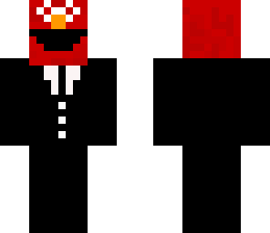 elmo in a suit
