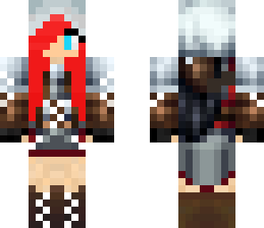 assassin redhead girl