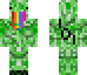 derpy creeper barfing rainbows
