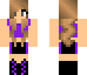purple girl