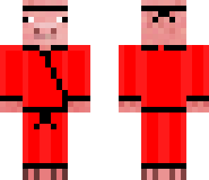 red karate pig 2