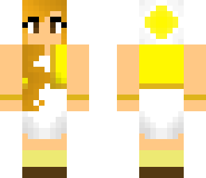 yellow toad girl