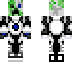 blue robot creeper