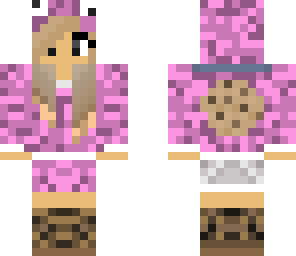 awesome pink cookie girl