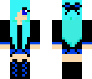 blue creeper girl