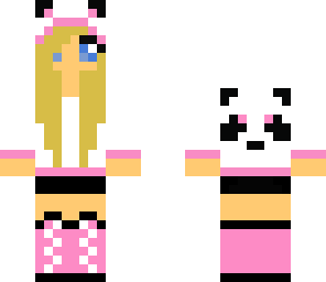 pink panda girl