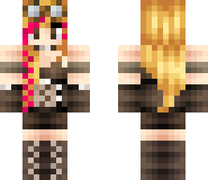 pink streak steam punk
