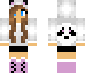 lila panda girl