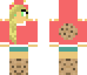 pink cookie monster girl