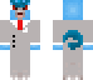 articuno in a suit