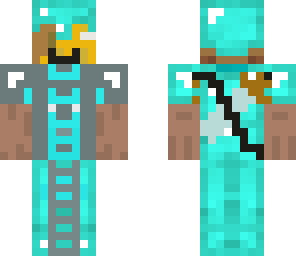 diamond herobrine warrior