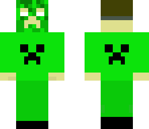 creeper mask and shirt
