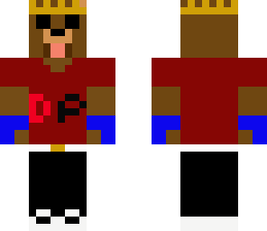 p3d0b3ar con ropa y rey