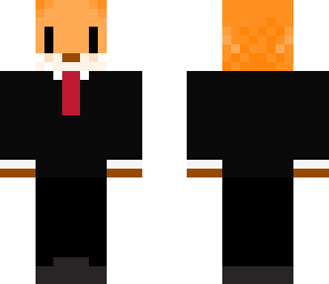 fox in a suit