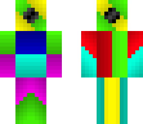 colourful man