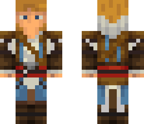 edward kenway sin capucha por sebatiburon