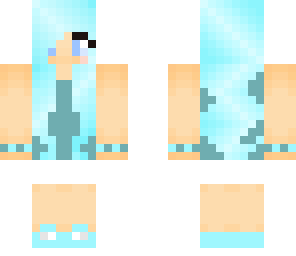 blue girl