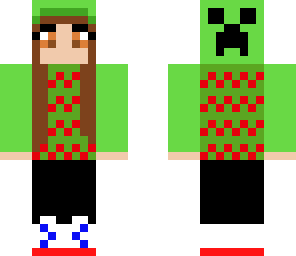 christmas creeper cute girl