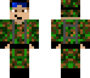 soldado de camuflage de jungla