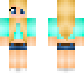blonde summer girl