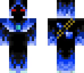 epic blue fire mage or wizzird