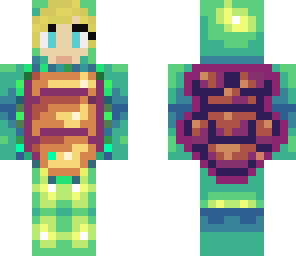 gurl in turtle costume