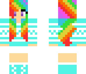 rainbow dash girl
