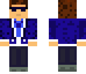 teen blue jacket