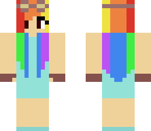 rainbow dash girl