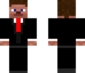 black suit