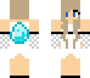 pretty diamond girl and gloves