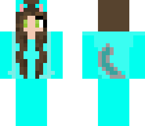 cat skin votar a cat ski-blue
