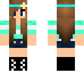 cute lgith bluel gamer girl
