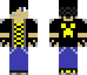 black and yellow gamer