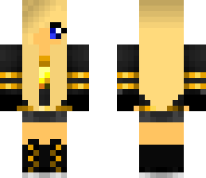 blonde gold and black
