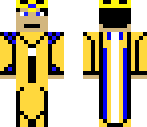 the king of minecraft with the orb of minecraft