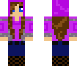 purple girl