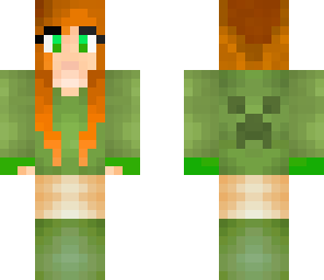 creeper girl edit