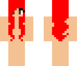 red hair girl base