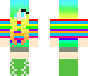 rainbow sweater girl fixed